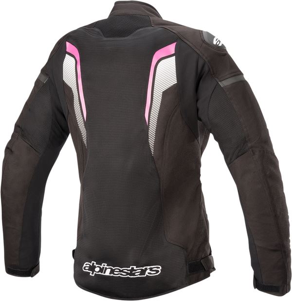 Alpinestars Women's Stella T-Gp Plus R V3 Air Riding Jacket Black White Grey Pink