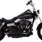 Vance & Hines Shortshots Staggered Exhaust System For HD FXDF 1690 12-17 47327