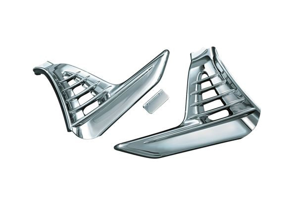 Kuryakyn Battery Box Cover For Honda GL 1800 2001-2010 Chrome Pair KUR3913