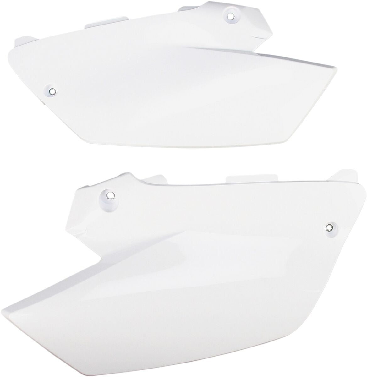 UFO RESTYLE SIDE PANELS YAMAHA YZ125/250 WHITE YA04835-046