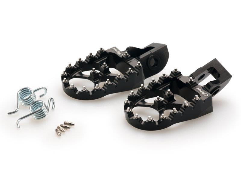 Puig Off Road Footpegs Black 4363R