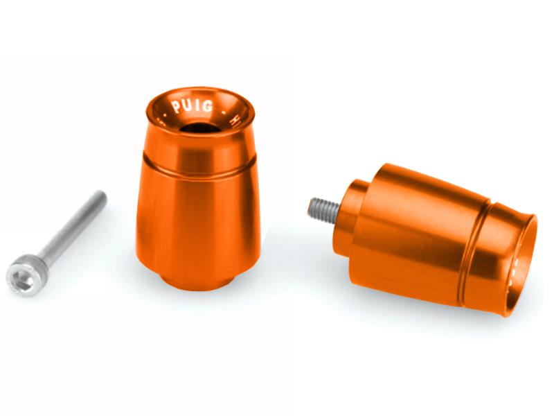 Puig Sport Bar Ends Orange 9647N