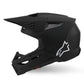 ALPINESTARS SM3 Solid Helmet BLACK-MATT 2025 Model