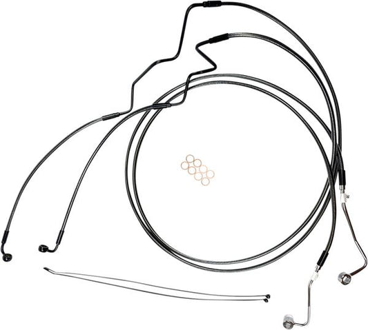 Magnum Shielding Lower Brake Line Kit For Harley FLHRXS 1868 2014-2024 AS470164