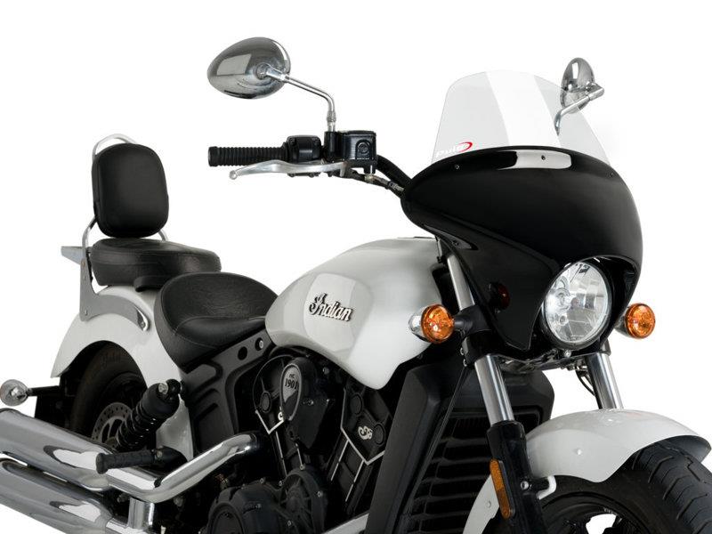 PUIG Batwing Touring Screen Clear for Indian Scout 15-25 21072W