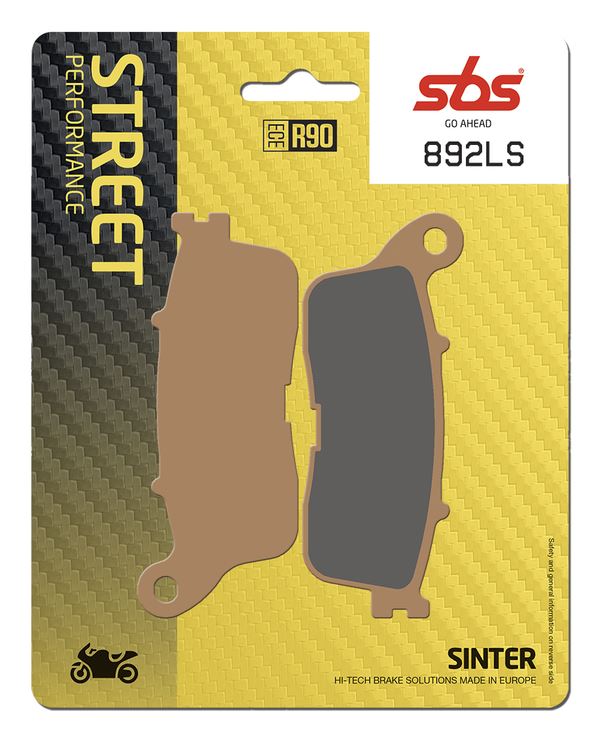 Sbs LS Street Excel Sintered Rear Brake Pads For Honda VFR 1200 X 11-19 892LS