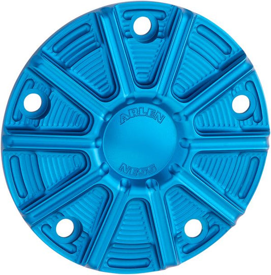 Arlen Ness 10-Gauge Points Cover Blue Aluminum For HD FXDF 1690 99-17 700-027