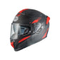 PREMIER HELMETS Evoluzione Red/Black Motorcycle Helmet