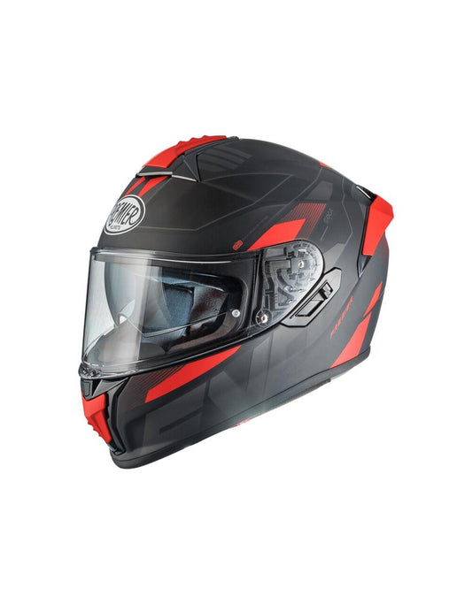PREMIER HELMETS Evoluzione Red/Black Motorcycle Helmet