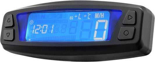 Daytona Waterproof Black Odometer Kit Multifunctional Meter Speedometer 84787