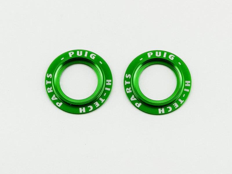 PUIG PHB19 Swing Arm Protector Ring Green Universal 20271V