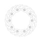 Moto-Master Flame Floating Alu Brake Disc For KTM RC 125 2022-2026 112437