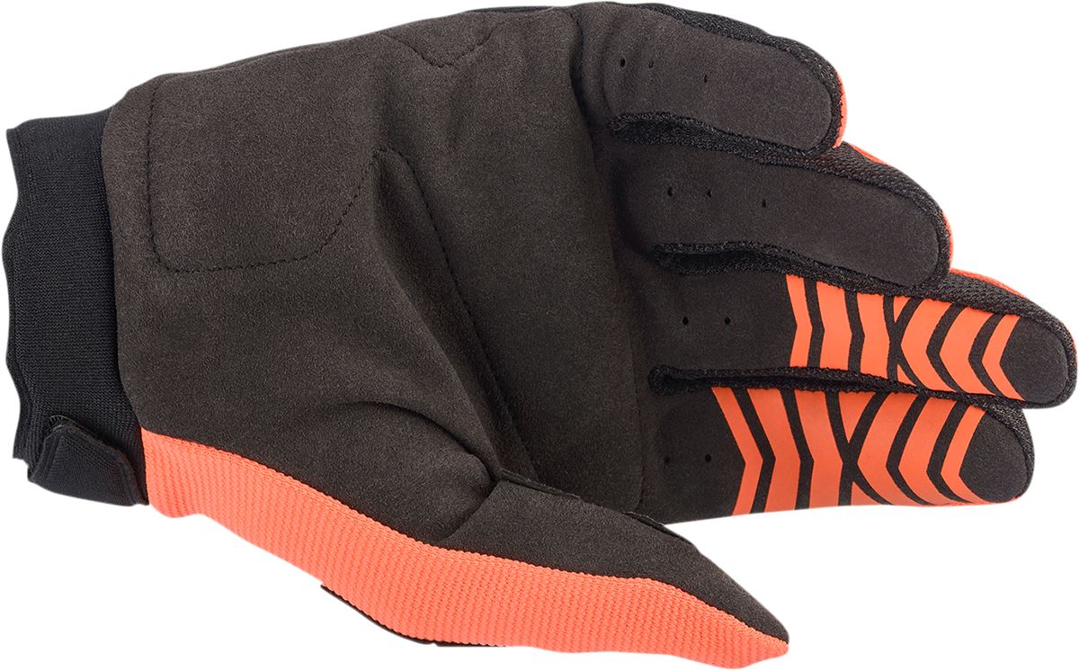 Alpinestars Youth Full Bore Gloves Black Orange