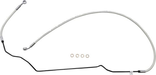 Magnum Shielding Braided Front Brake Line For Indian Scout 69 2018-2024 AS375031