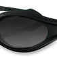 BOBSTER Foamerz Wrap Around Design Black Sunglasses ES114