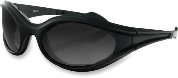 BOBSTER Foamerz Wrap Around Design Black Sunglasses ES114