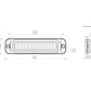 Denali DRL Visiblity Pod Amber Dnl.DRL.004