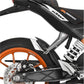 Puig Rear Mudguard Extender Matt Black 21431H
