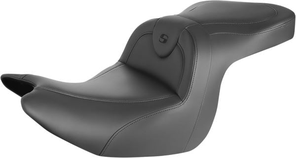 SADDLEMEN Roadsofa™ One-Piece Seat Black Without Backrest H18-07-187