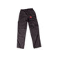 Akrapovic Brand Cargo Pants Mens Black Cotton Casual Medium 801443