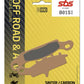 Sbs SI Offroad Sintered Brake Pads For Kawasaki KFX 450 R 2x4 2002-2014 801SI