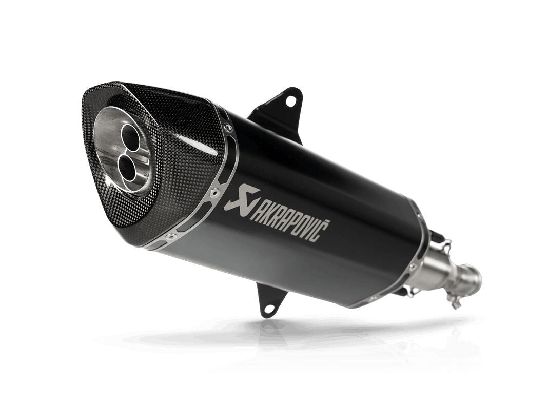 Akrapovic Slip-On Line Muffler Scooter TI For Italjet Dragster 300 2024 S-IT3SO1-HRTBL