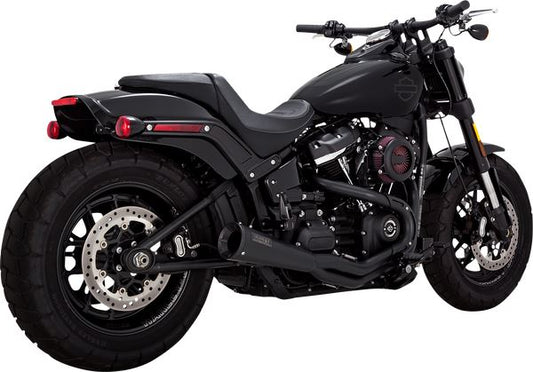 Vance & Hines 2-into-1 Upsweep Exhaust System For HD FXLRS 1923 18-24 47323