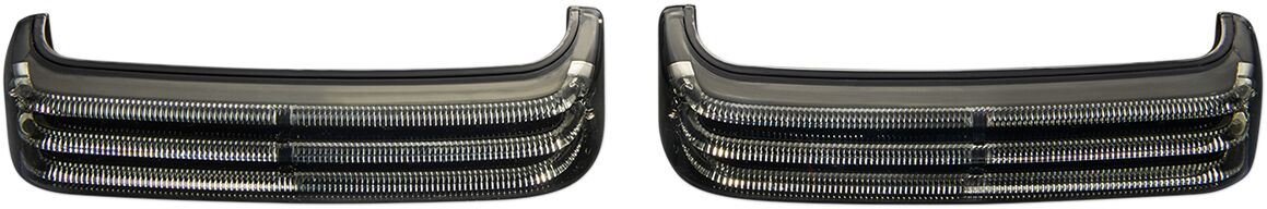 Custom Dynamics ProBEAM LED Saddle Bag Lights Harley FLHX 10-13 PB-SB-SS6-BS