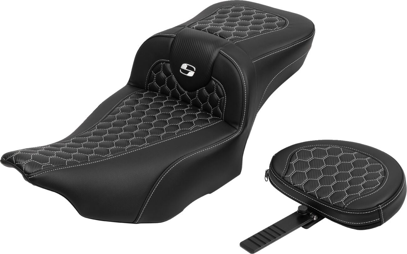 Saddlemen Roadsofa Extended Reach Seat For HD FLTRXSE 1977 23-24 823-07-190B6