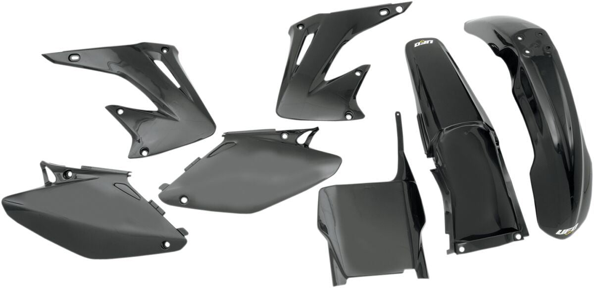 UFO COMPLETE BODY KIT HONDA CR125/250 BLACK HOKIT103E-001