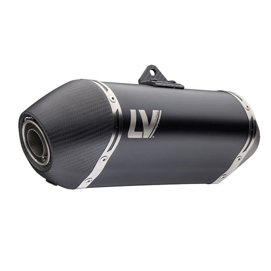 Leovince Muffler Lv-14 For Honda Xl 750 23-24 Black Stainless Steel 15601b