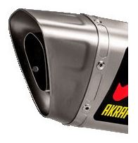 Akrapovic Muffler End Cap Silver TI For Yamaha YZF-R1 1000 Suzuki GSX-R 1000 15-24