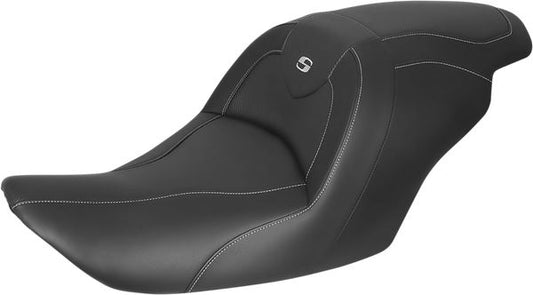 SADDLEMEN Roadsofa™ One-Piece Seat Black Without Backrest H23-20-185