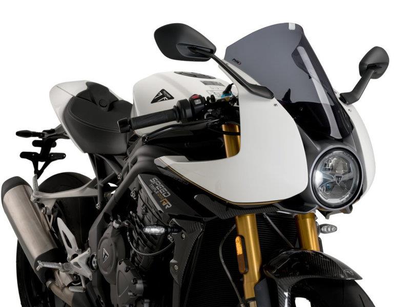 PUIG R-Racer Screen Dark Smoke for Triumph Speed Triple 1200 RR 22-25 21262F