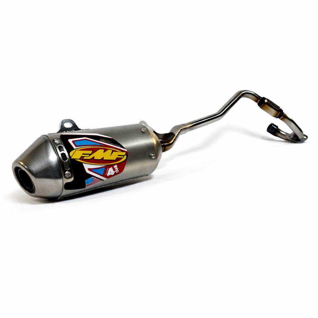 FMF Factory 4.1 Exhaust Systems Aluminium w/ Stainless Steel P-BOMB for Honda CRF 110 F 19-27 041625