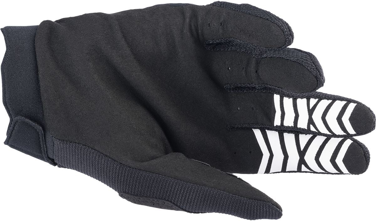 Alpinestars Youth Freeride Bicycle Gloves Black White