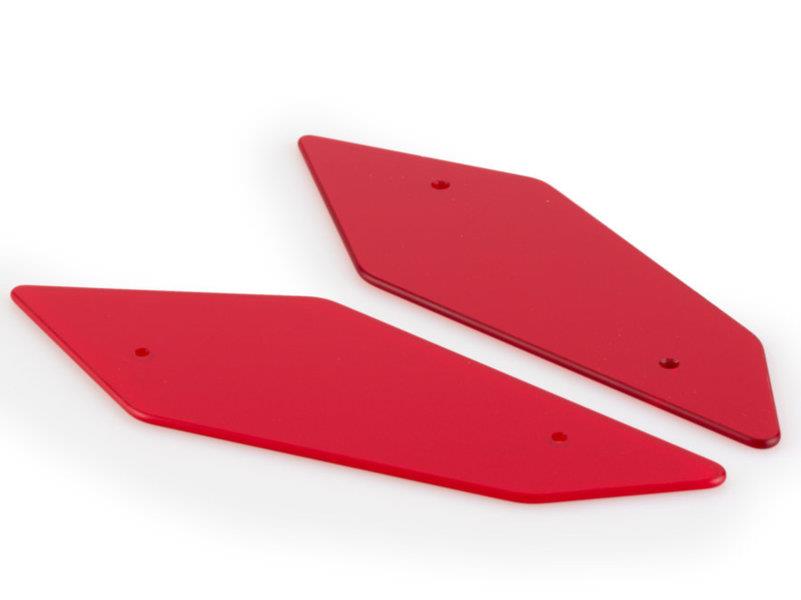 PUIG Downforce Naked Spoiler Deflector Red Universal 20329R