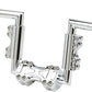 Arlen Ness Handlebar Clamp Chrome Aluminum Anodized 1-1/4" Diameter 08-053
