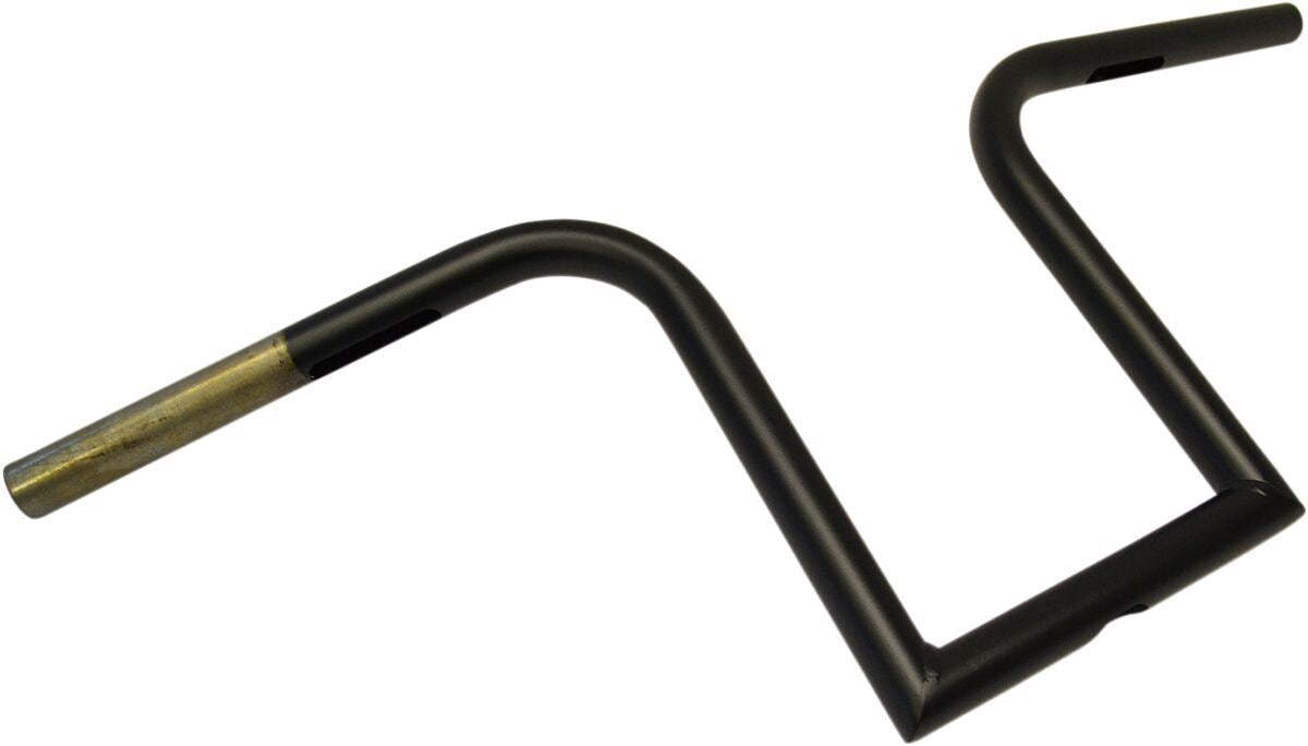 LA Choppers Bourbon Handlebar Black Steel 10.5" Ape Hanger LA-7381-10M