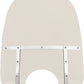 MEMPHIS SHADES Memphis Fats Cruiser Windshield Gray Fat MEM3419