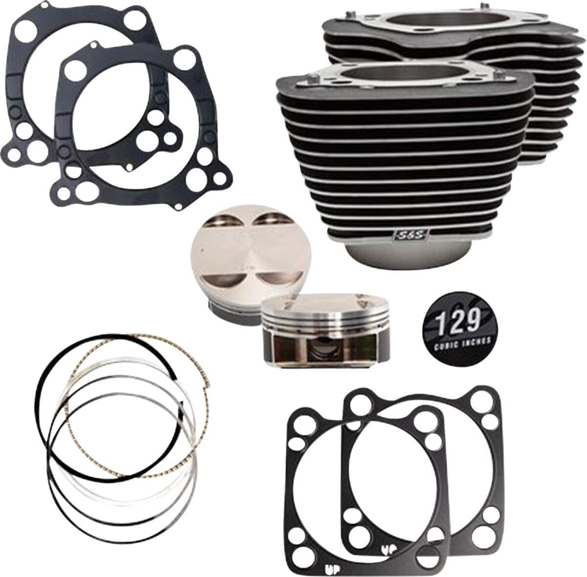 S&S Cycle Big Bore Cylinder Kit For Harley FLHFB 1868 17-23 129" 4.32" 910-0843A