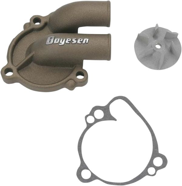 Boyesen Water Pump Cover and Impeller Kit For Kawasaki KX 85 17/14 01-25 WPK-10M