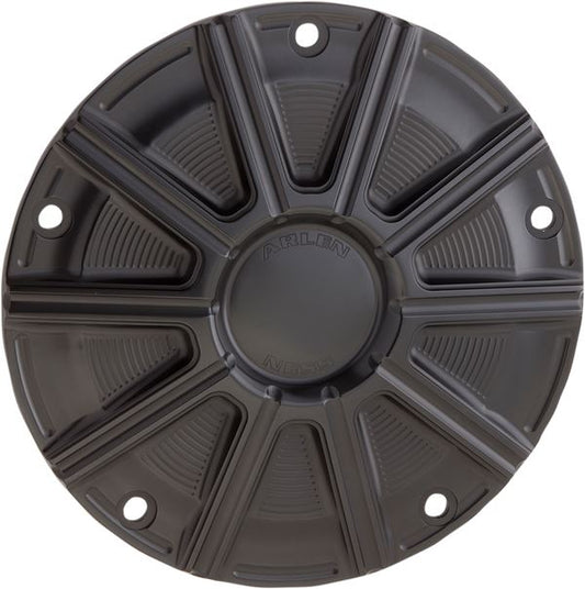 Arlen Ness 10-Gauge Derby Cover Black For HD FLHCS 1868 16-24 700-016