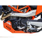 AXP Racing Adventure Skid Plate For Yamaha YZ 125 2005-2026 Orange AX1817