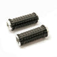 Puig R-Fighter S Footpegs Silver 20644C