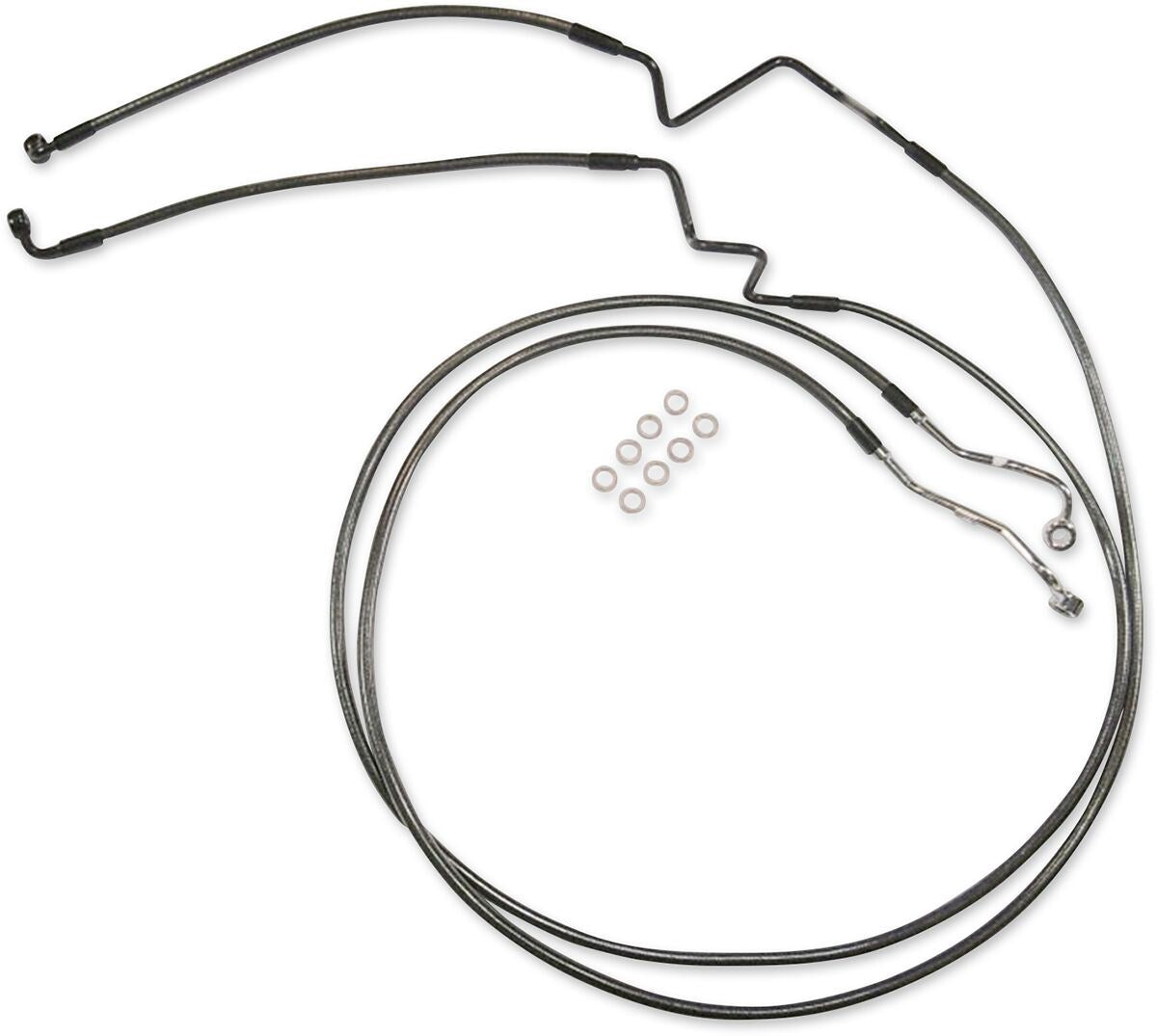 Magnum Shielding Lower Brake Line For Harley Davidson FLHFB 2011-2023 37033
