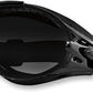 BOBSTER Phoenix Over Glasses, Clear Lens Black Goggles BPX001