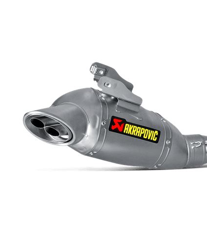 Akrapovic Replacement Muffler RPL TI For Yamaha MT-07 14-16 Right M-HAF00301T
