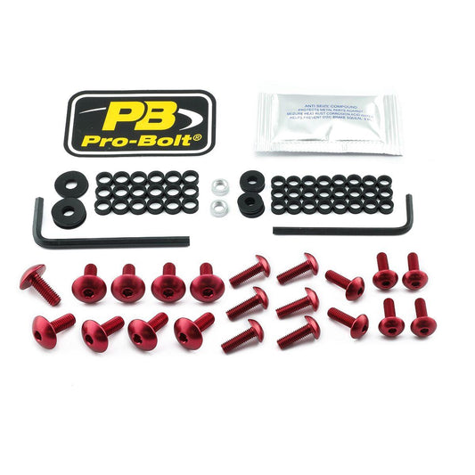 Pro Bolt Fairing Bolt Kit For Kawasaki For Kawasaki ZX-6 R 636 2013-2019 FKA402R