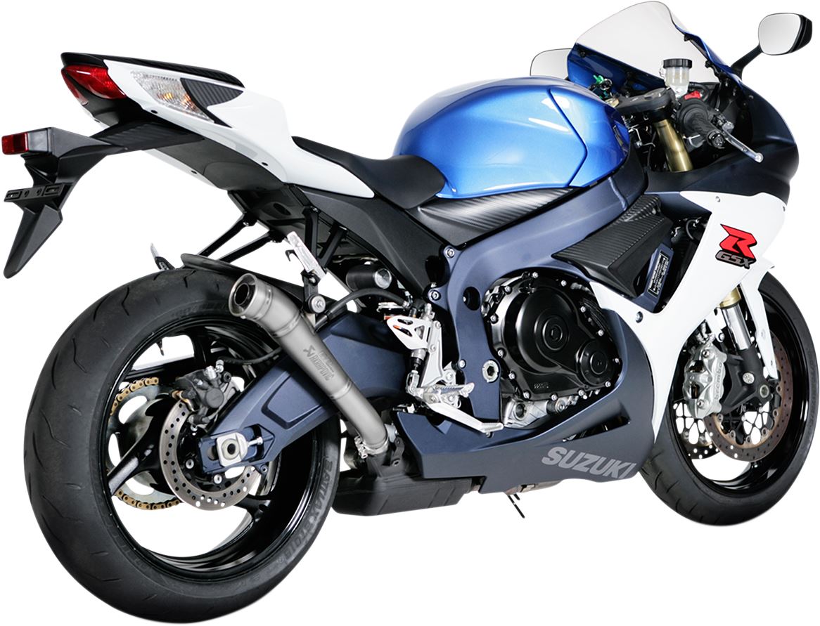 Akrapovic GP-Style Megaphone Slip-On Line Muffler For Suzuki GSX-R 750 11-17 SM-S6S02T